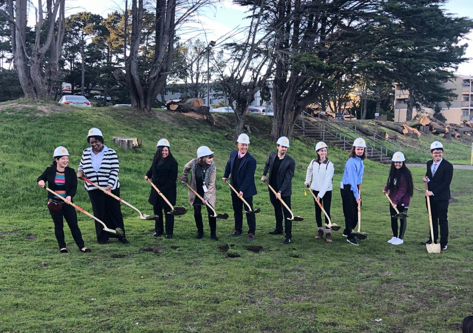 Groundbreaking on Historic Faculty & Staff Housing Project